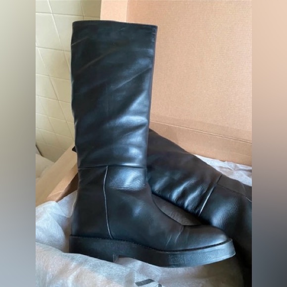 Zara leather boots - Picture 3 of 5